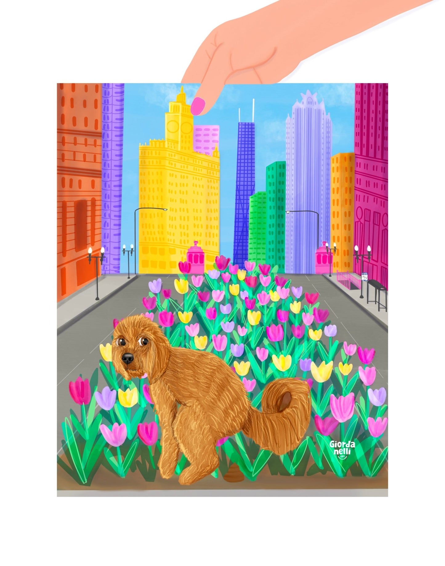 Chicago Dogs - O.G.: Spring - Giordanelli Art