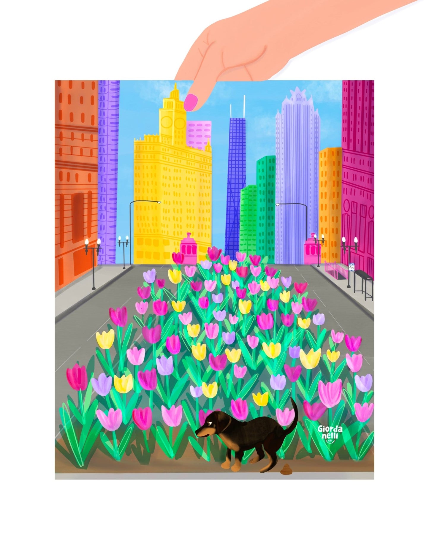 Chicago Dogs - O.G.: Spring - Giordanelli Art