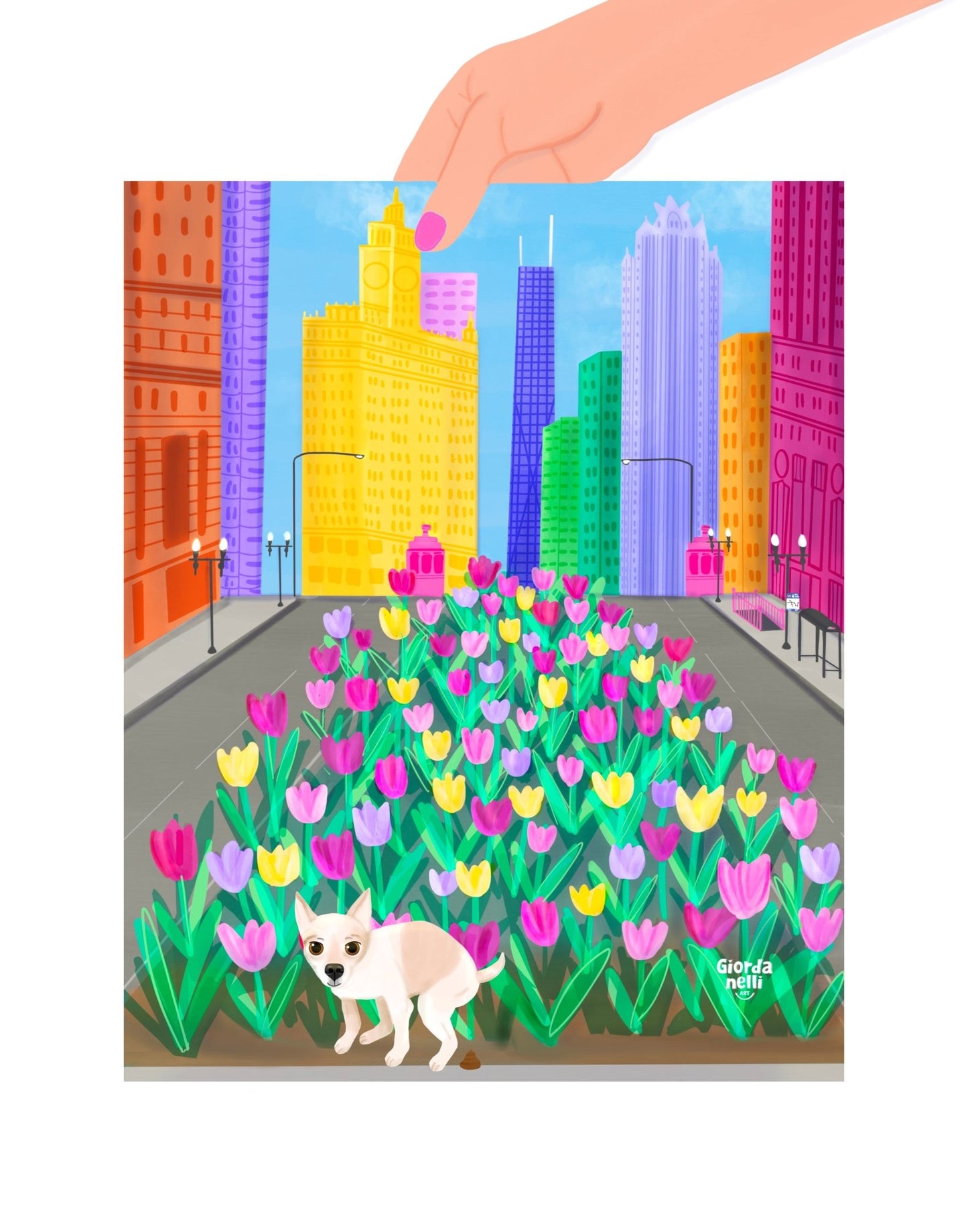 Chicago Dogs - O.G.: Spring - Giordanelli Art