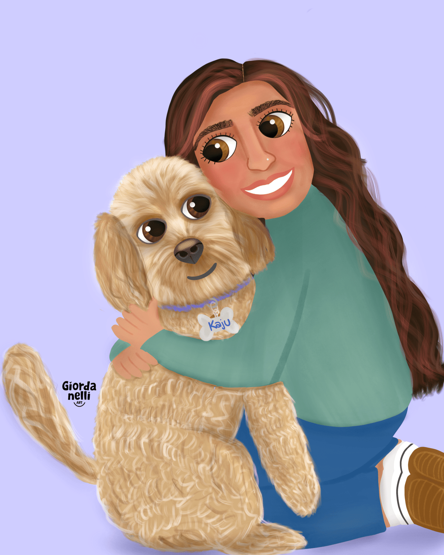 Duo Illustration - Giordanelli Art
