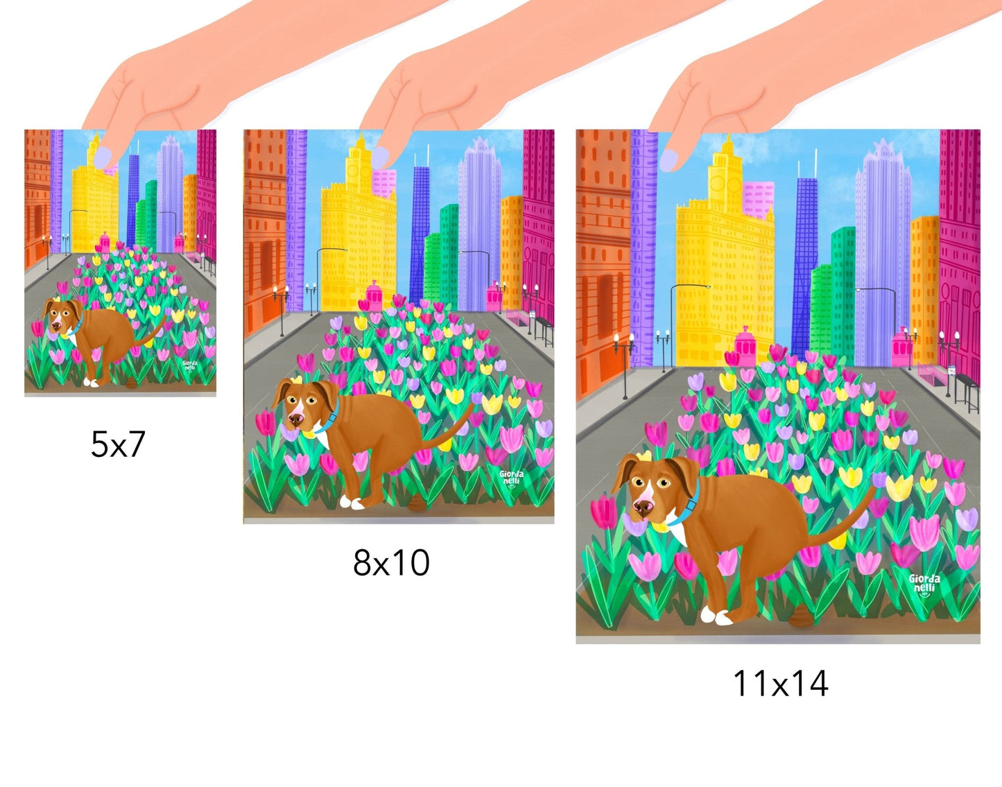 Spring - Chicago Dogs Collection - Giordanelli Art