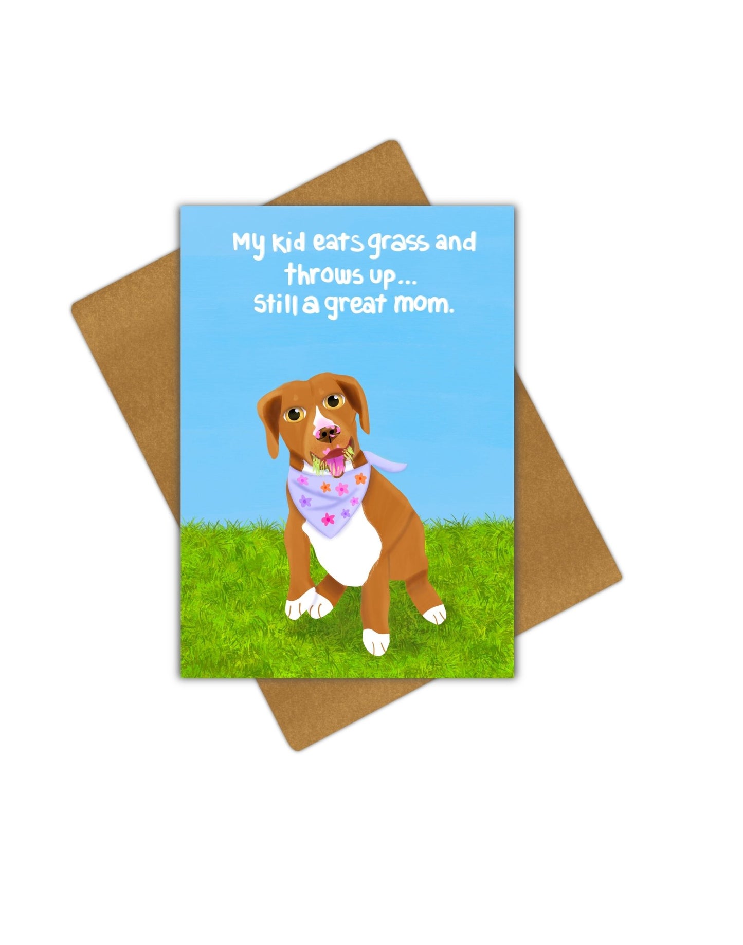 Still a Great Mom Greeting Card - Giordanelli Art