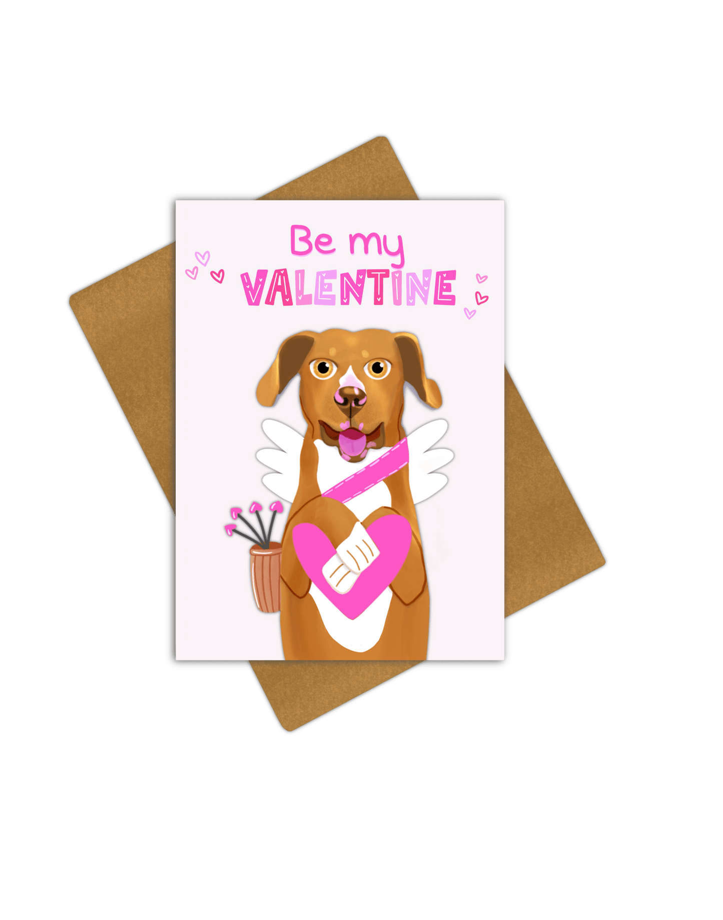 Be My Valentine Card - Large - Giordanelli Art