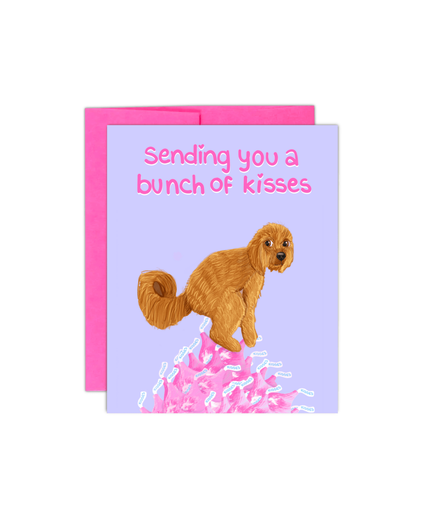 Bunch of Kisses Card - Giordanelli Art