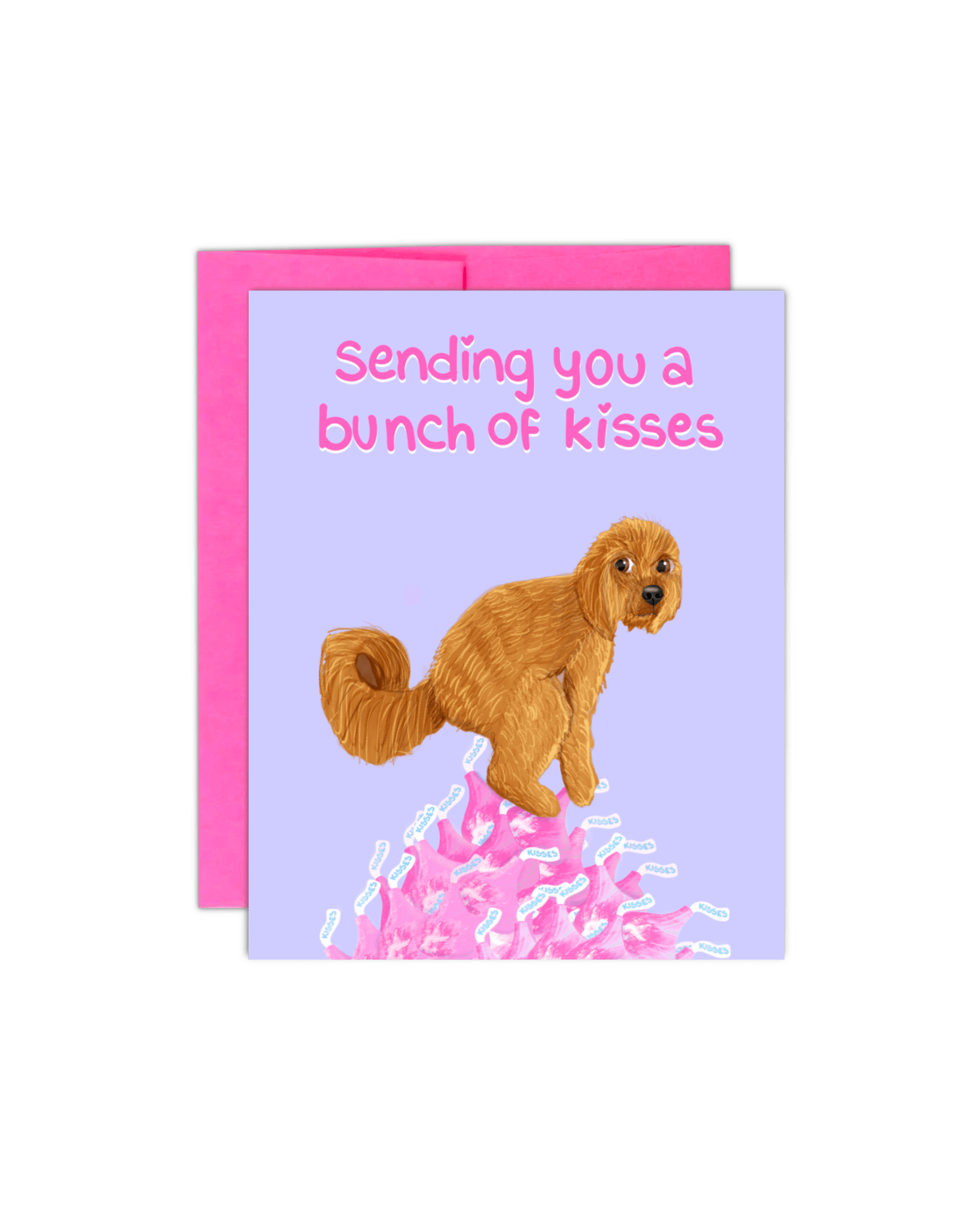 Bunch of Kisses Card - Giordanelli Art