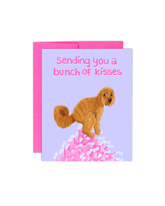 Bunch of Kisses Card - Giordanelli Art