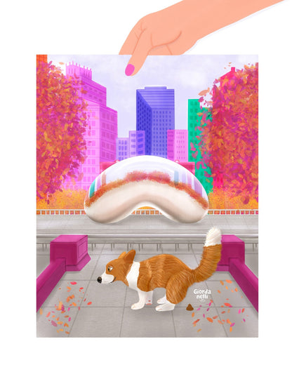 Chicago Dogs - O.G.: The Bean (Fall edition) - Giordanelli Art