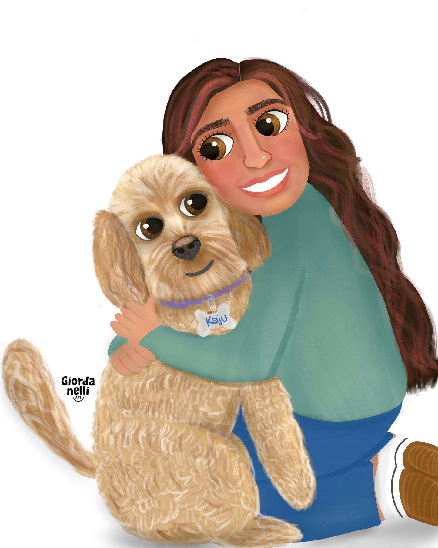 Custom Duo Illustration - Giordanelli Art