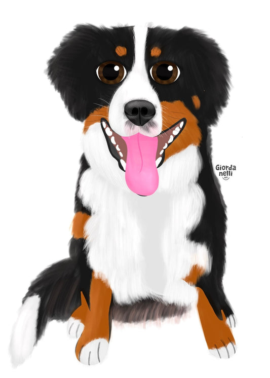 Custom Pet Illustration - Giordanelli Art