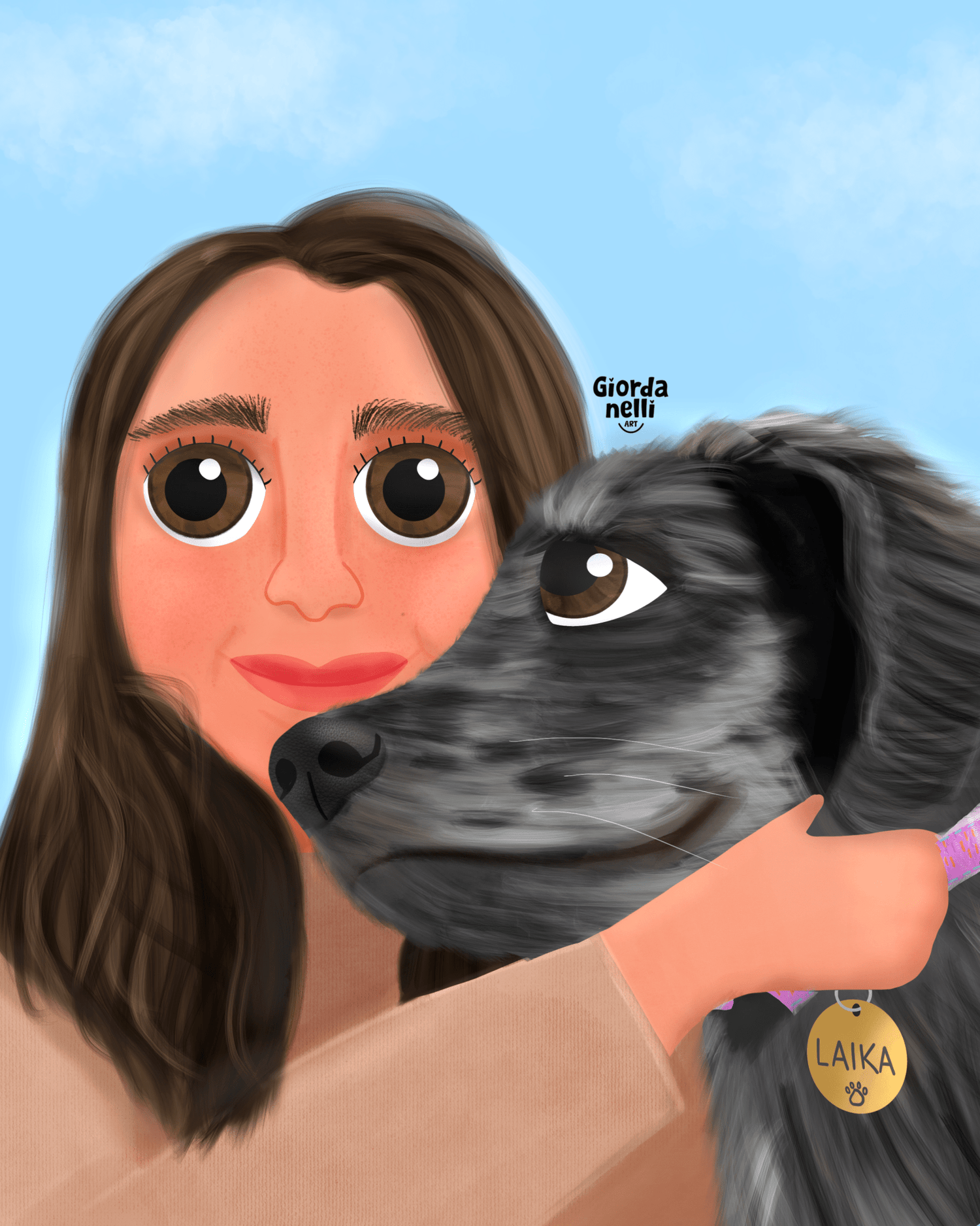 Duo Illustration - Giordanelli Art