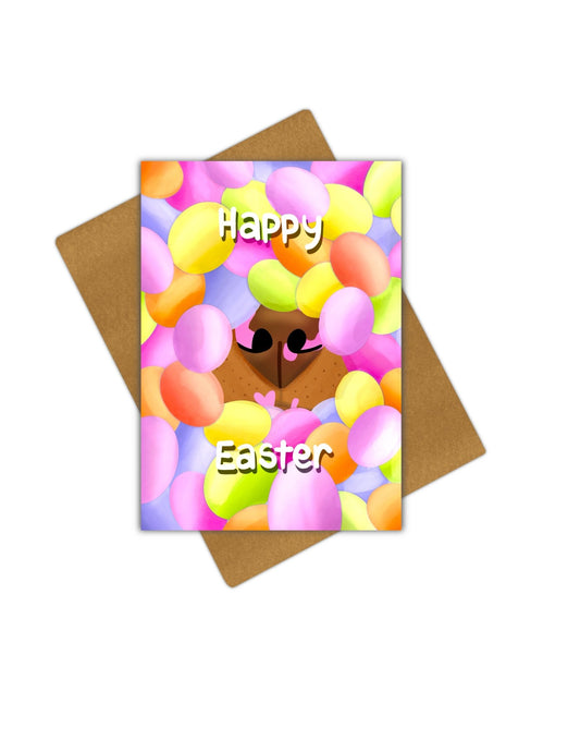 Happy Easter Greeting Card - Giordanelli Art