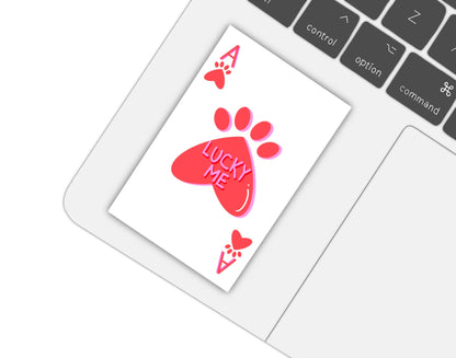 Lucky Me Sticker - Giordanelli Art