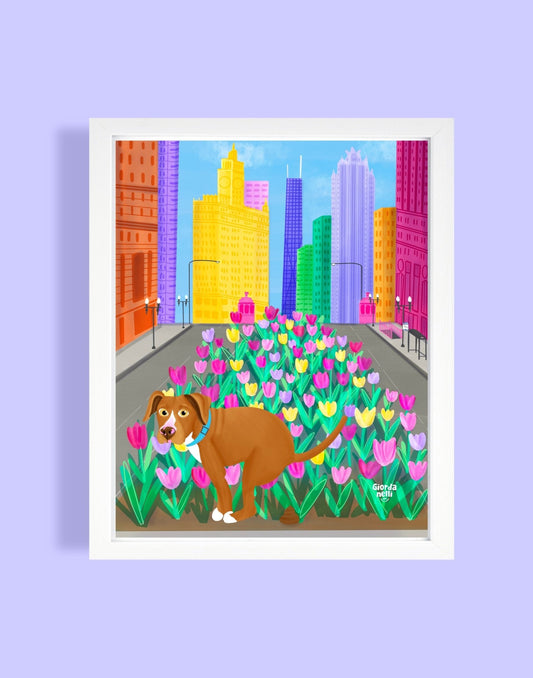 Spring - Chicago Dogs Collection - Giordanelli Art