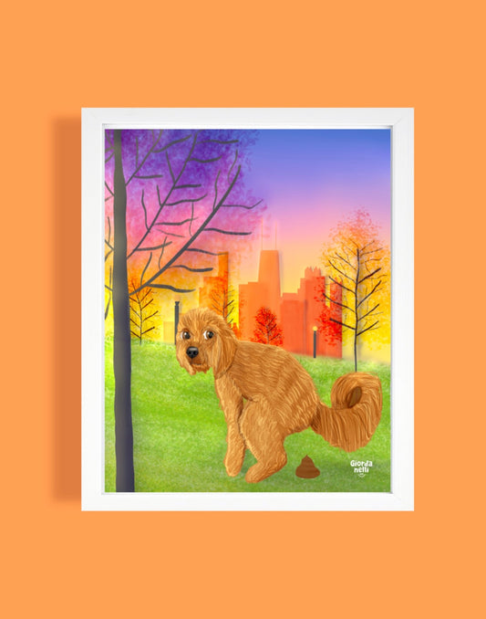 Sunset - Chicago Dogs Collection - Giordanelli Art
