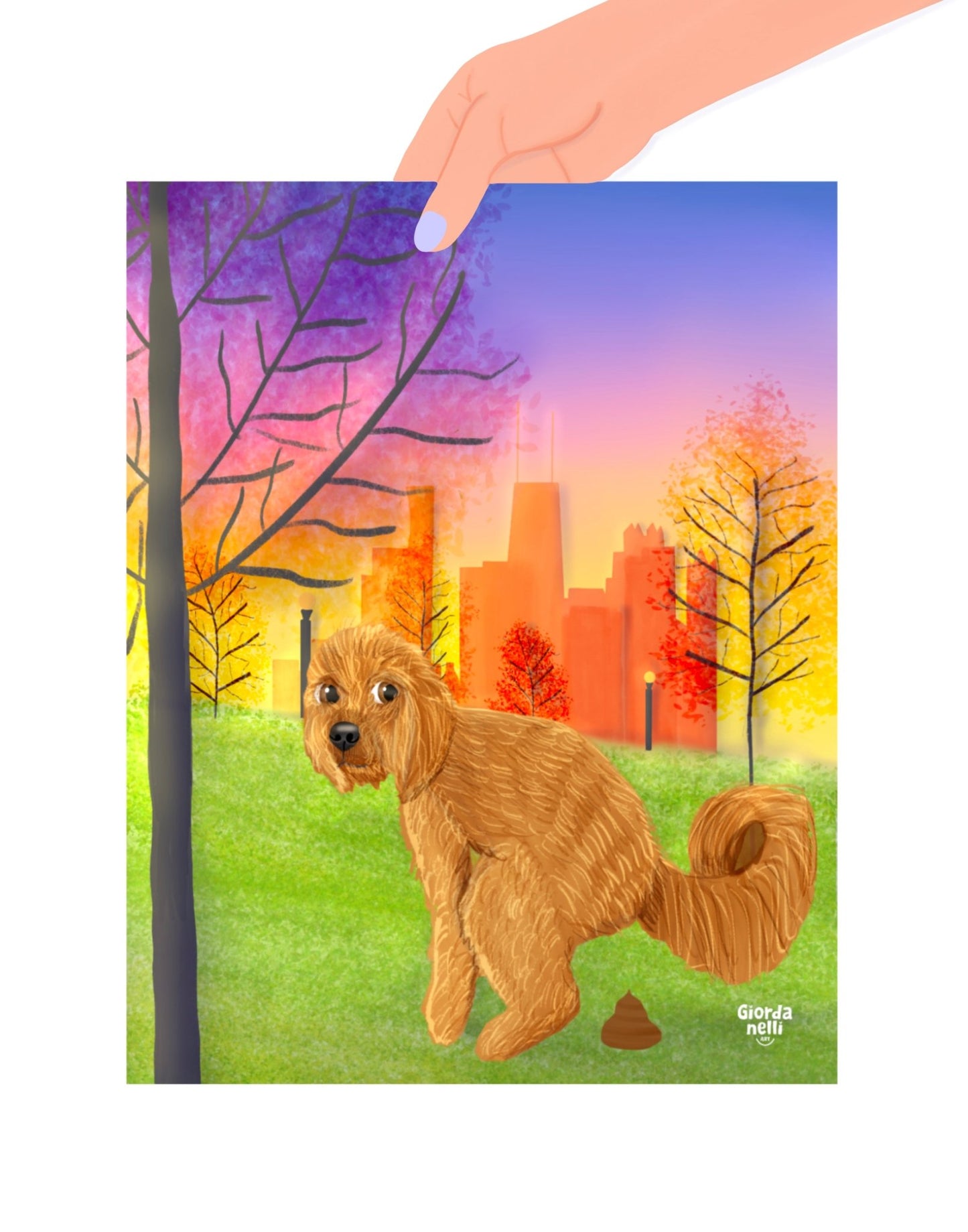 Sunset - Chicago Dogs Collection - Giordanelli Art