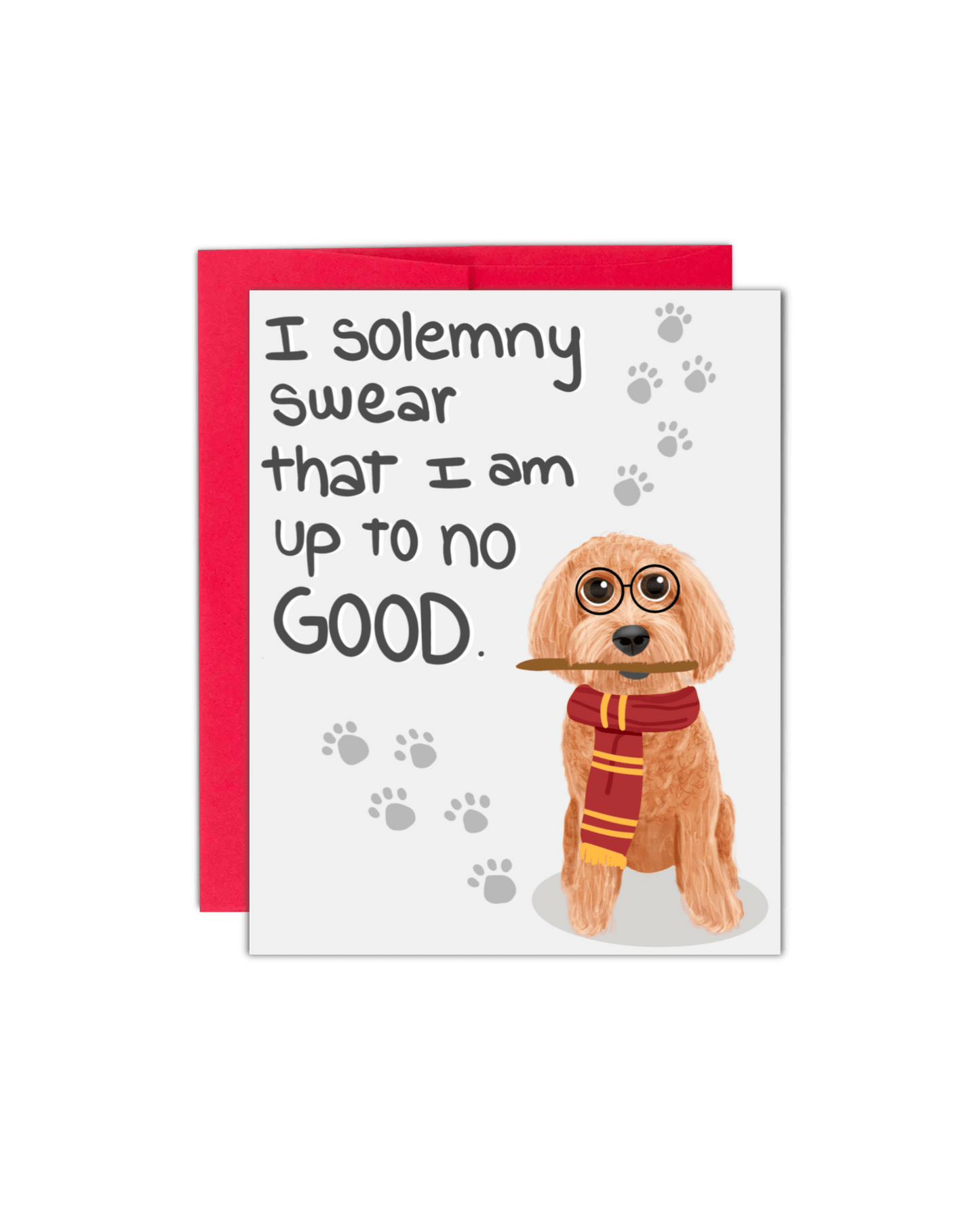 Up to No Good Harry Potter Card - Giordanelli Art