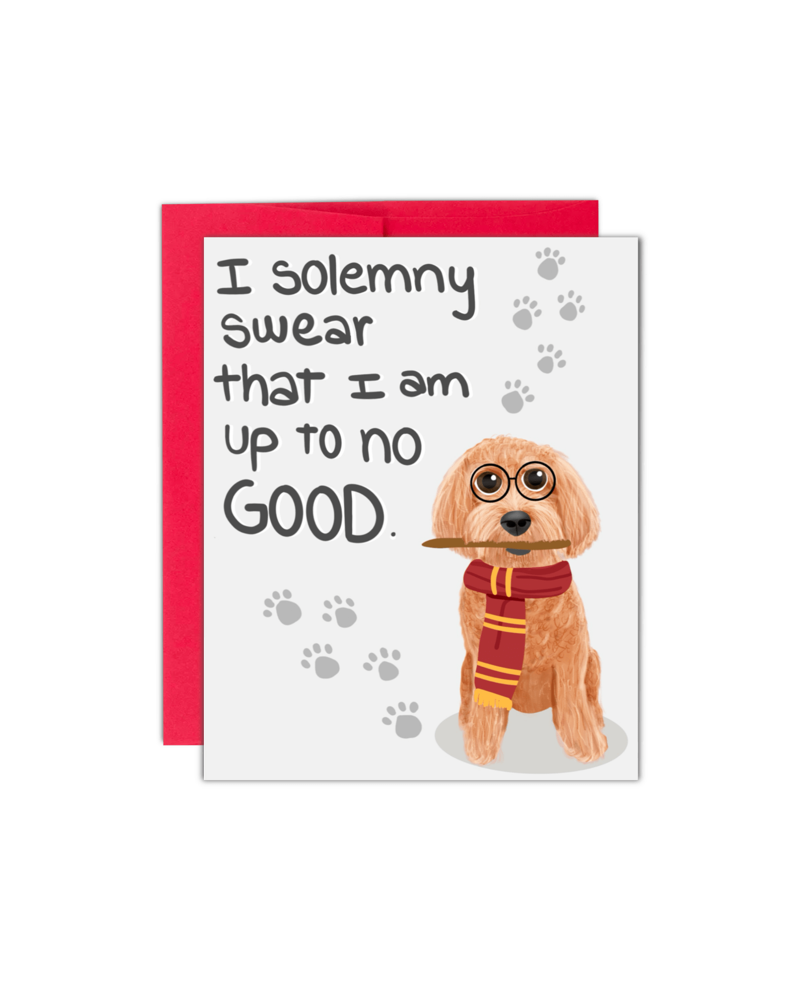 Up to No Good Harry Potter Card - Giordanelli Art